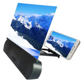 Handphone Screen Magnifier with Bluetooth Speaker HD Video Amplifier