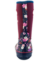 Midnight Floral Neoprene Rain/Snow Boots
