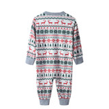 Christmas Family Pajamas Elk Tree Printing