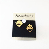 Easter Cute Chick Stud Earrings