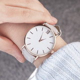 Women Simple Fashion Watches Woman Casual Leather Quartz Watch Female Clock