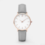 Women Simple Fashion Watches Woman Casual Leather Quartz Watch Female Clock