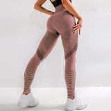 Women High Waist Push Up Leggings Hollow Fitness Leggins Workout Legging For Women Casual Jeggings