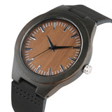 Wooden Watches Quartz Watch Men Bamboo Modern Wristwatch