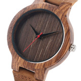 Wooden Watches Quartz Watch Men Bamboo Modern Wristwatch