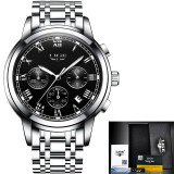 Men Sports Watches Waterproof Full Steel Quartz Watch