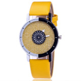 Leather Wristwatches Fashion Creative Watch Women Men Quartz Watch