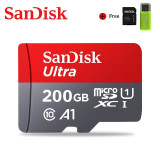 SanDisk Memory Card 256GB 200GB 128GB 64GB 98MB/S Micro sd card Class10 32GB 16GB  flash card Memory Microsd SD Card for phone