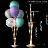 20Pcs/Pack Metal and Foil ballons Kids birth day parties and Wedding decoration Baby Shower Happy birthday party balloons globos