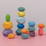 Colorful Wooden Stone Jenga Building Blocks