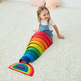 Montessori Creative Rainbow Building Blocks