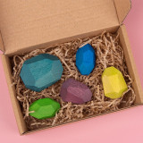 Montessori Wooden Stone Building Set