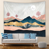 Mountains Tapestries 150*200cm/4'9*6'6ft Mountains Tapestries 150*200cm/4'9*6'6ft