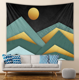 Mountains Tapestries 150*200cm/4'9*6'6ft Mountains Tapestries 150*200cm/4'9*6'6ft