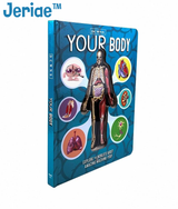 Jeriae™ Anatomy of The Human Body 3D Picture Book