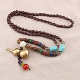 EK Vintage Handmade Buddhist Necklace