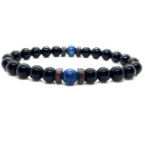 Moonstone Lava Bracelet