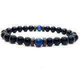Moonstone Lava Bracelet