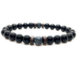 Moonstone Lava Bracelet