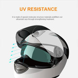 Waterproof Anti-Fog Film For Helmet Visor