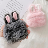 Plush Rabbit Case for AirPods (1, 2, pro)
