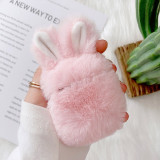 Plush Rabbit Case for AirPods (1, 2, pro)