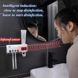 Solar Energy Toothbrush UV Disinfectant and Holder