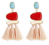 Luxury  Beads Tassel Earrings