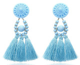 Luxury  Beads Tassel Earrings