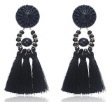 Luxury  Beads Tassel Earrings