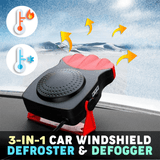 3-in-1 Car Windshield Defroster & Defogger