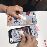 3D Cute Soft Silicone Squishy Cat Phone Case