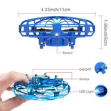 Mini Drone UFO Toys Infrared Sensing Control Hand Flying Aircraft Quadcopter