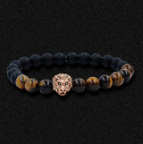 Women/Men Bracelet Lion Elastic Beaded Bracelet Tibet Charm Bracelets GD