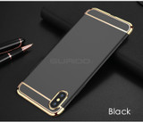 Apple iphone X 10 Case Armor Ultra Thin Gold Black Case for iphone X cases plating Luxury Cover Accessories