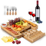 Kingston Bamboo Cheese Knives Board Set