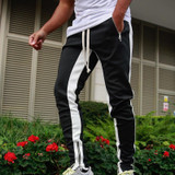 Striped Joggers
