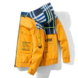 Classy Plaid Hooded Jacket Classy Plaid Hooded Jacket