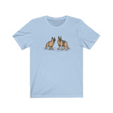 "Double trouble" GSD Tee