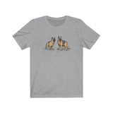 "Double trouble" GSD Tee