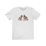 "Double trouble" GSD Tee