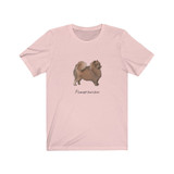 Sketch Art Pomeranian Tee