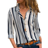 2020 New Fashion Print Women Blouses