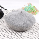 Hat Berets Female Cap Handmade strap crossing Hats for Women Artist Cap