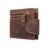HUXLEY Zippered Folding Wallet
