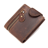 HUXLEY Zippered Folding Wallet