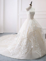 onlybridals Wedding Dress Champagne  Wedding Dress Unique Wedding Gown Lace Wedding Dress Princess Gown Wedding Dress Floral Lace Wedding Dress Corset