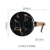 Best Gold Marble Glazes Ceramic Party Tableware Set