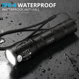 LED 15000LM Tactical Rechargeable Waterproof Flashlight