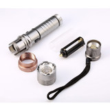 LED Ultra Bright Waterproof Zoomable Flashlight